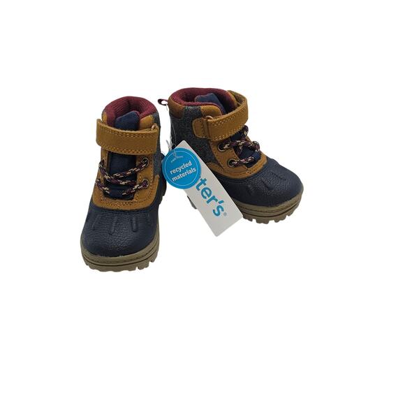 Carter's Toddler Freddie Cozy Duck Shoes in Brown NWT - Picture 1 of 9